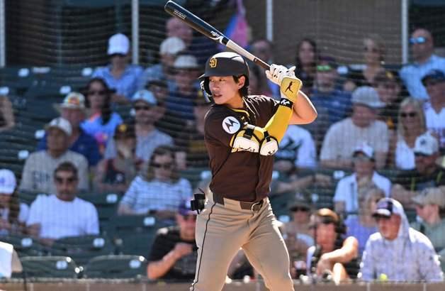 '옆구리 부상 회복' 송성문, MLB 시범경기 최종전서 1볼넷