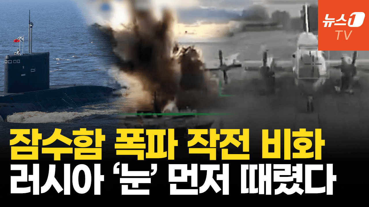 우크라, 잠수함 파괴 작전 전모…러 대잠 초계기 깡통 만들었다