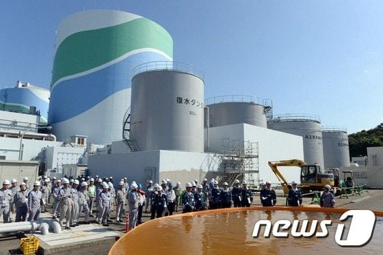 일본 가고시마현 사쓰마센다이에 위치한 센다이 원전.ⓒ AFP=뉴스1