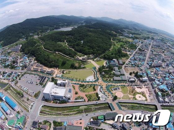 정부가 지역화폐의 ‘사용처 제한’을 추진하는 가운데 전북 고창군이 대응 마련에 나섰다. 고창읍 전경&#40;뉴스1/DB&#41;