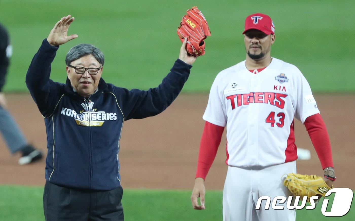 &#39;타이거즈 잔혹사&#39;를 유일하게 비껴간 김응용 전 감독. /뉴스1 DB ⓒ News1 이재명 기자