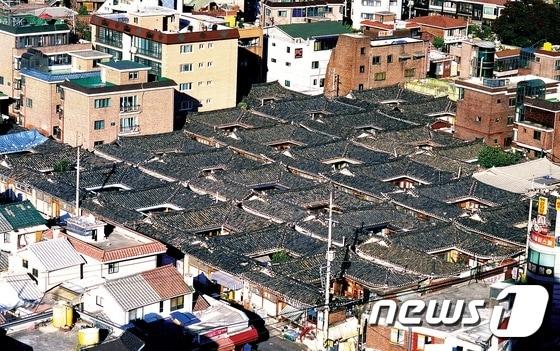 성북구 정릉3동 한옥단지&#40;성북구 제공&#41; 2017.3.23ⓒ News1