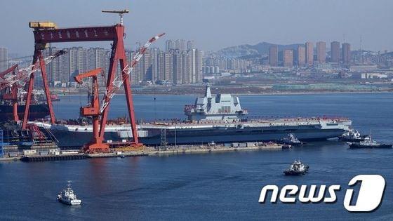 중국선박중공업그룹 다롄&#40;大連&#41; 조선소&#40;자료사진&#41;ⓒ AFP=뉴스1