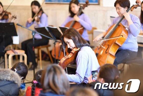 쁘띠꼬숑의 연주 모습. 자료사진. &#40;사진제공=쁘띠꼬숑&#41; ⓒ News1 