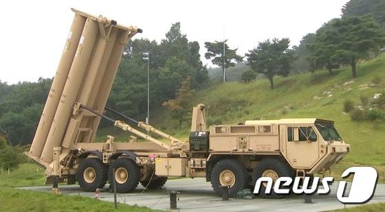 주한미군 고고도미사일방어체계&#40;THAAD·사드&#41;. &#40;국방부영상공동취재단 제공&#41; 2017.9.7/뉴스1