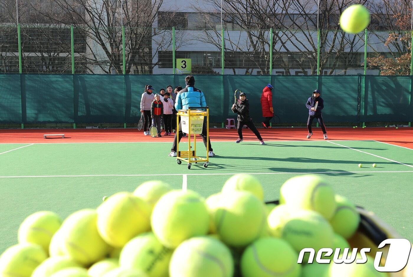 테니스 자료사진. 사진은 이해를 돕기 위한 것으로 기사내용과 직접 관련 없음. ⓒ News1 