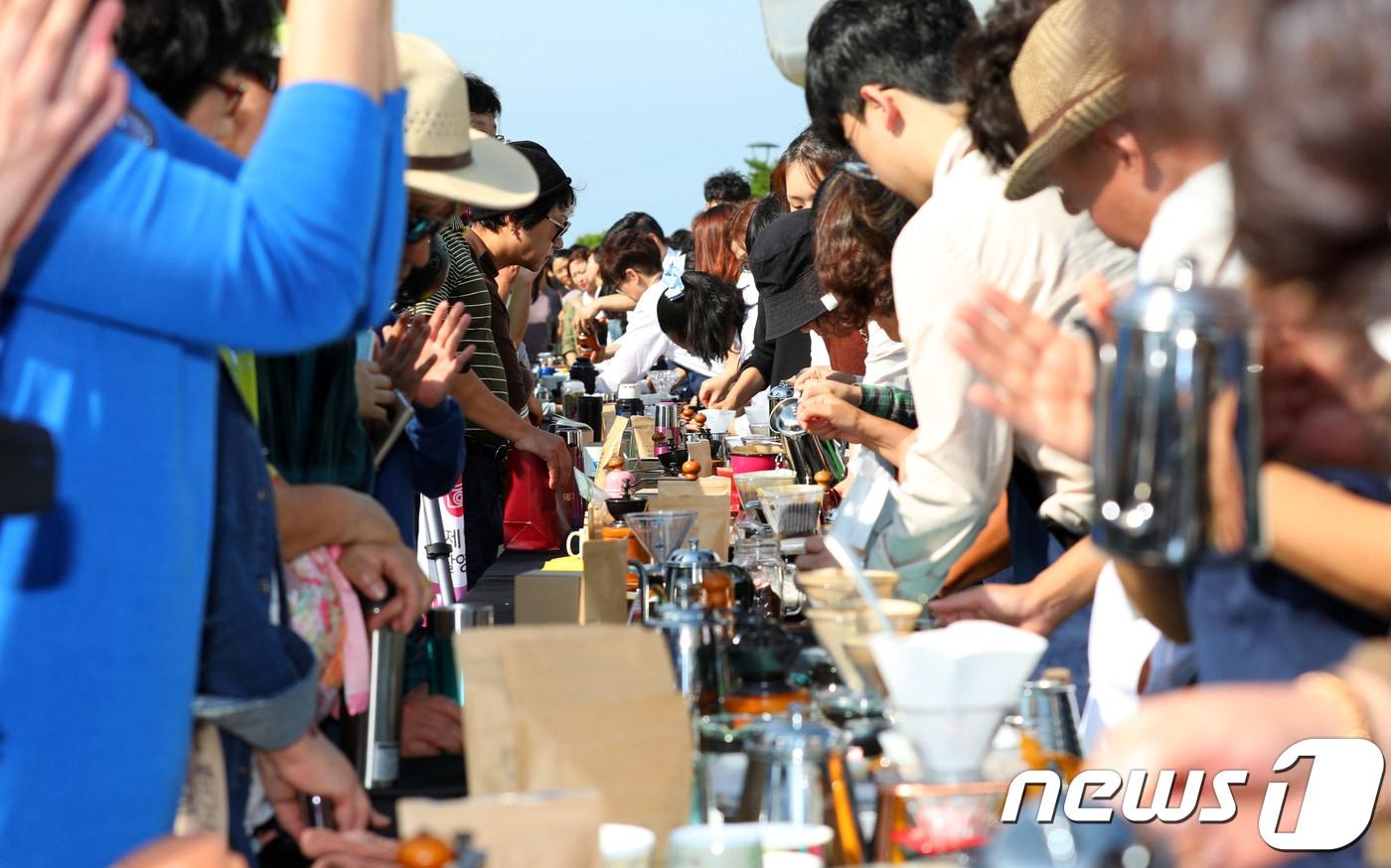 강릉커피축제2018.10.7/뉴스1 ⓒ News1  