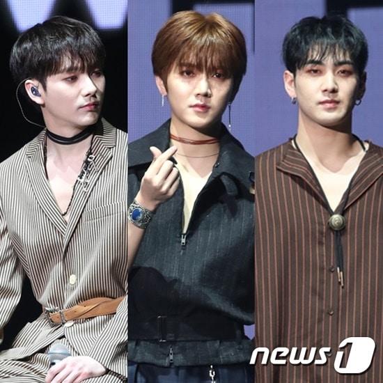 &#40;왼쪽부터&#41; 뉴이스트W 아론, 렌, 백호 ⓒ News1