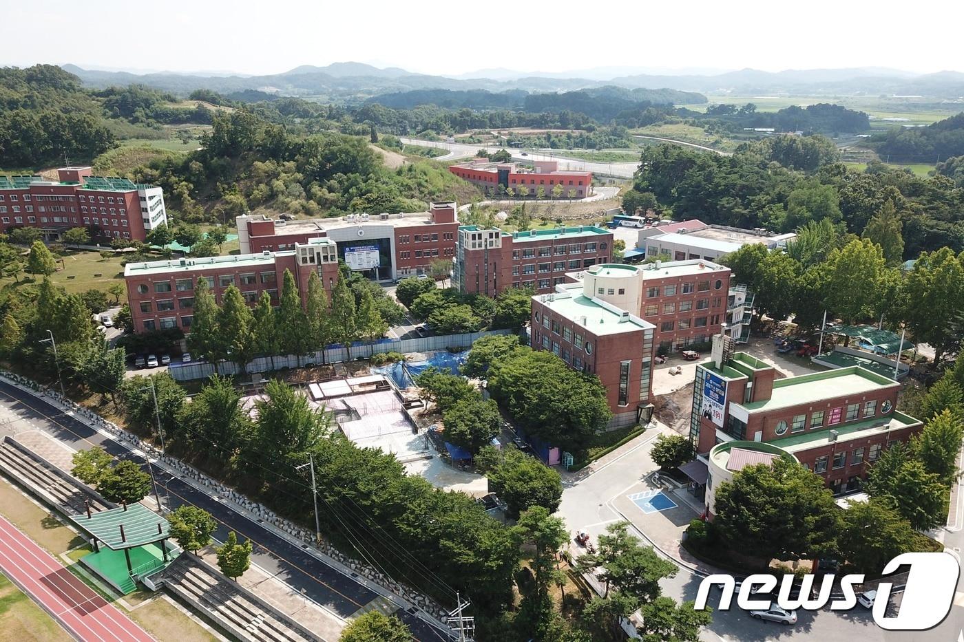 경북도 직속기관인 경북도립대학교 전경. ⓒ News1 김대벽 기자