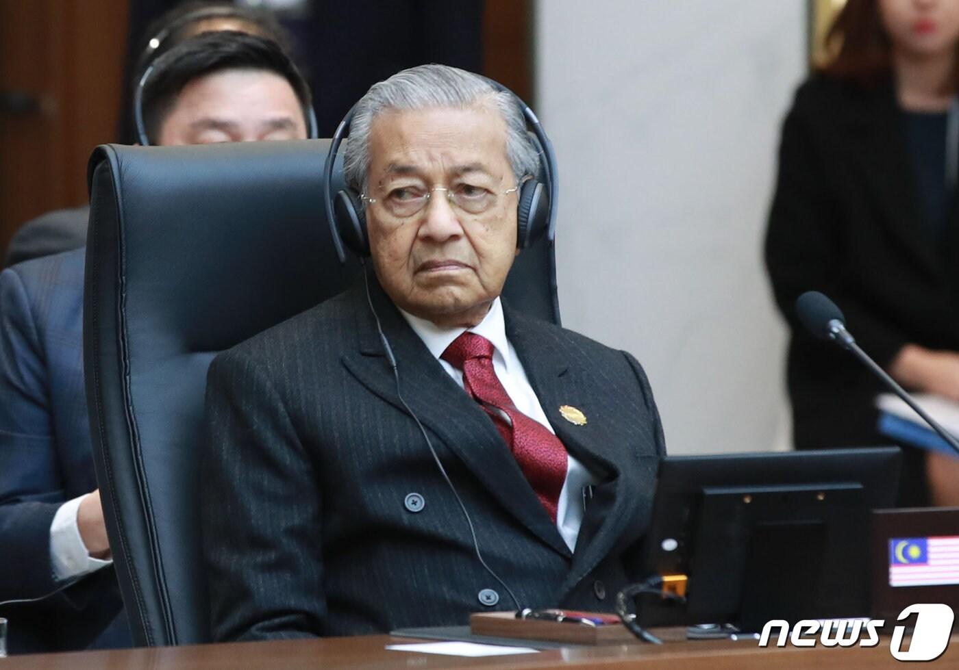 마하티르 모하맛 전 말레이시아 총리 &lt;자료사진&gt; 2019.11.26/뉴스1