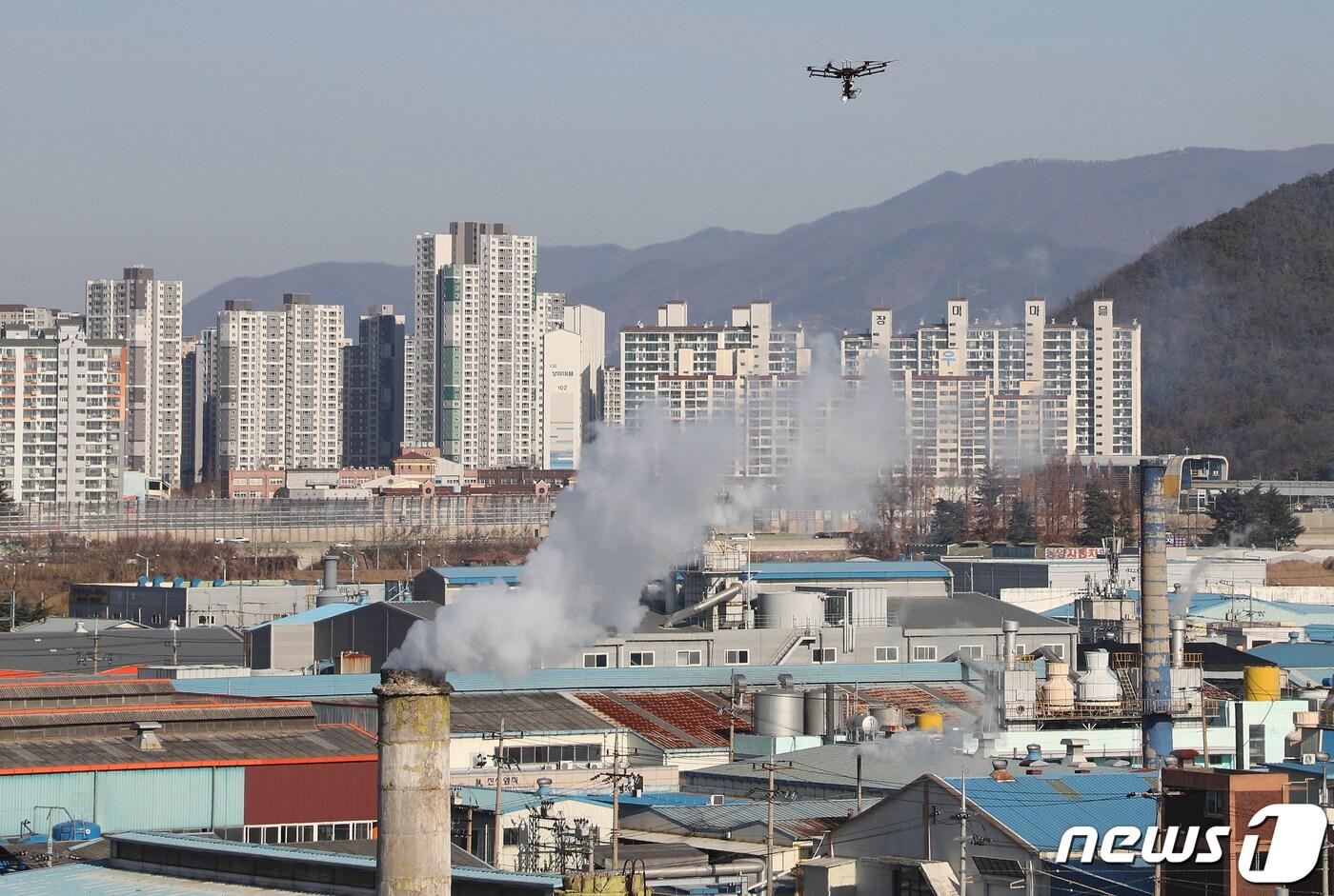 대구 서구 일대 악취 민원을 유발하는 염색산업단지가 &#39;악취관리지역&#39;으로 지정되는 절차가 시작된다. 사진은 대구 서구 비산동 염색산업단지.  &#40;사진은 기사 내용과 무관함&#41; 뉴스1 ⓒ News1 자료 사진