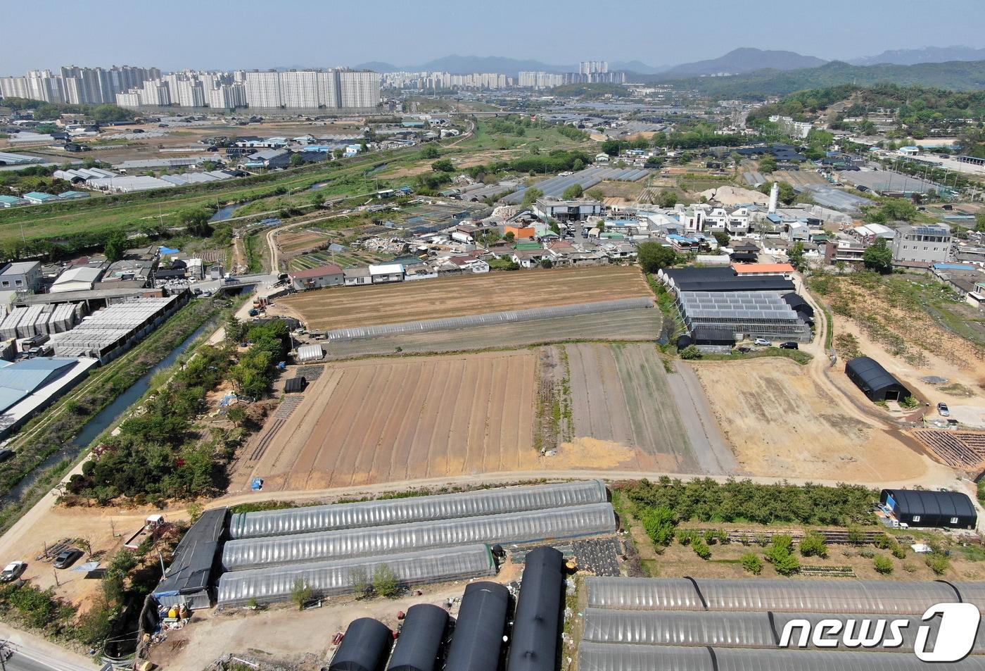 3기 신도시로 지정된 경기도 고양시 창릉 신도시 부지 전경. /뉴스1 ⓒ News1 박세연 기자