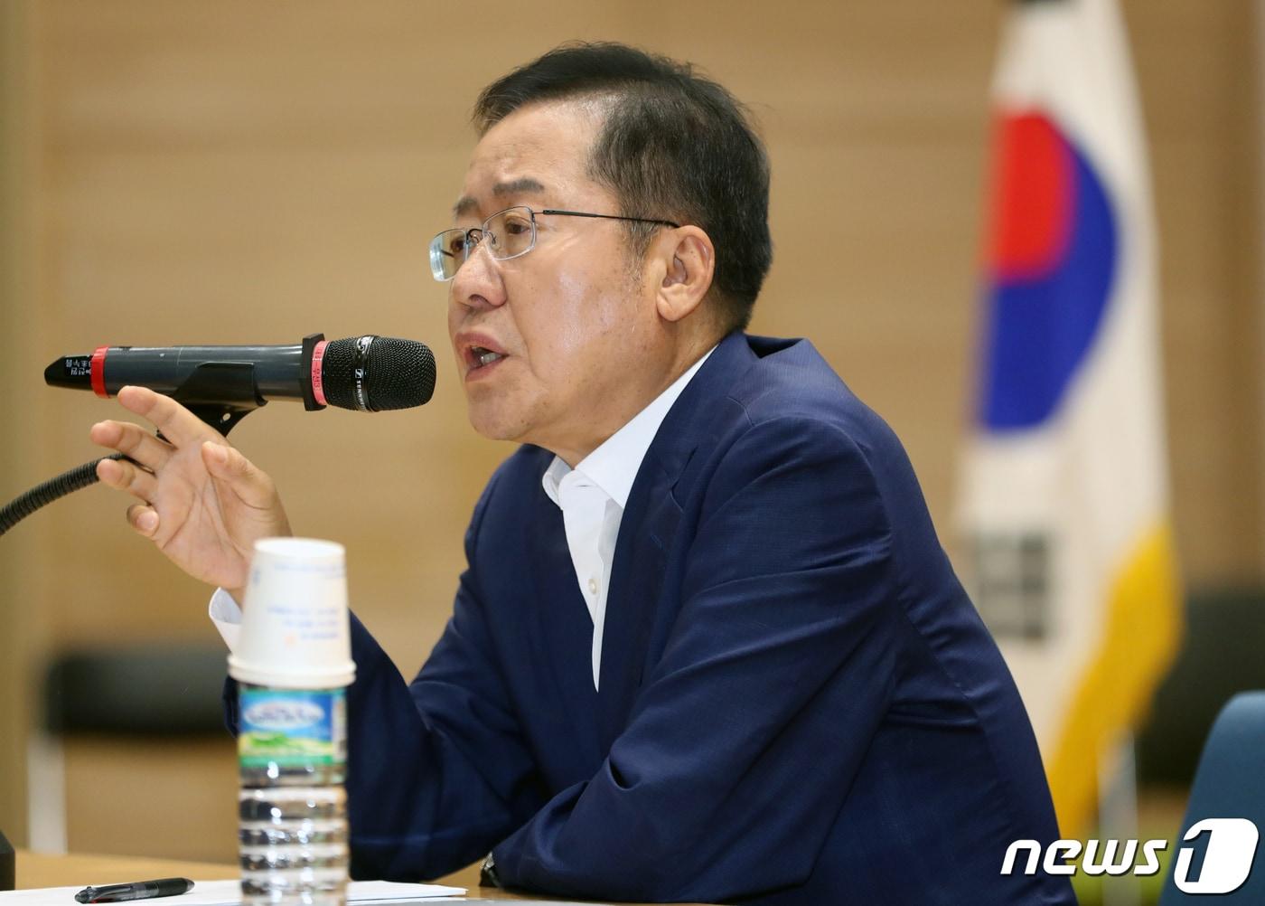 홍준표 자유한국당 전 대표. 2019.7.10/뉴스1 ⓒ News1 이종덕 기자