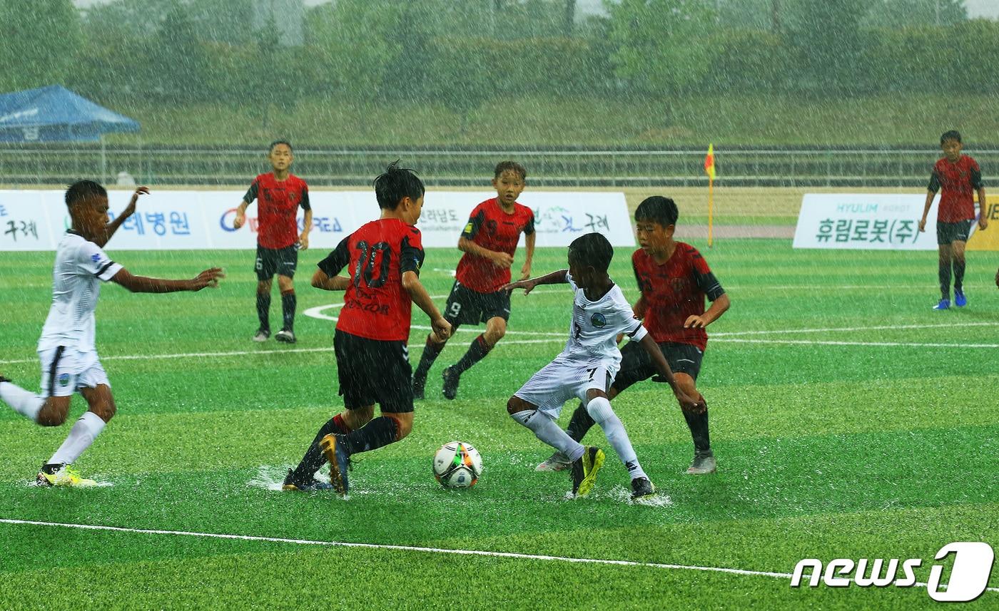 유소년 축구 자료사진,  이해를 돕기 위한 것으로 기사내용과 직접 관련 없음. ⓒ News1 