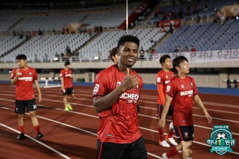 부천FC 말론. &#40;한국프로축구연맹 제공&#41; ⓒ 뉴스1