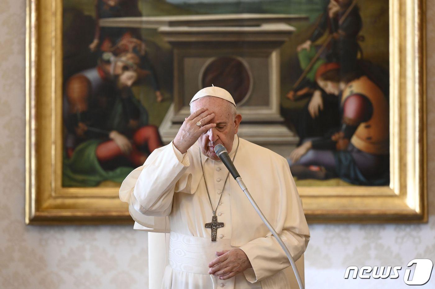 프란치스코 교황 ⓒ AFP=뉴스1