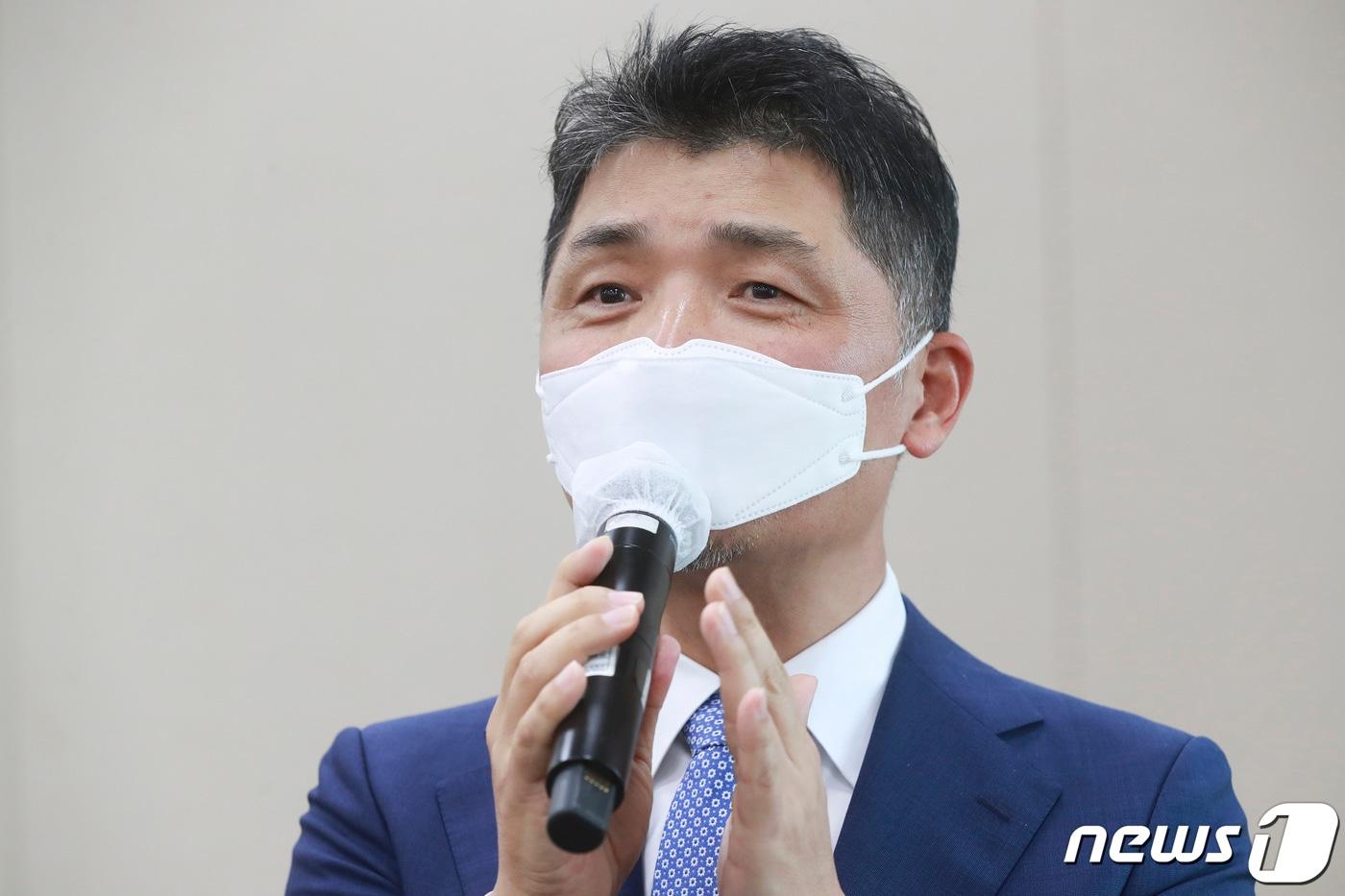 김범수 카카오 전 의장. &#40;자료사진&#41; 2021.10.21/뉴스1 ⓒ News1 구윤성 기자