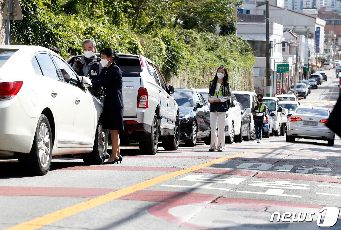 광주 북구 한 초등학교 인근 어린이 보호구역./뉴스1 ⓒ News1