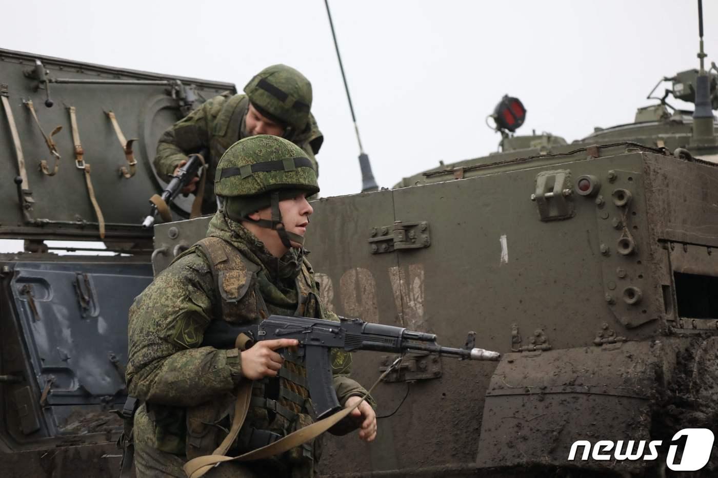 러시아군. ⓒ AFP=뉴스1