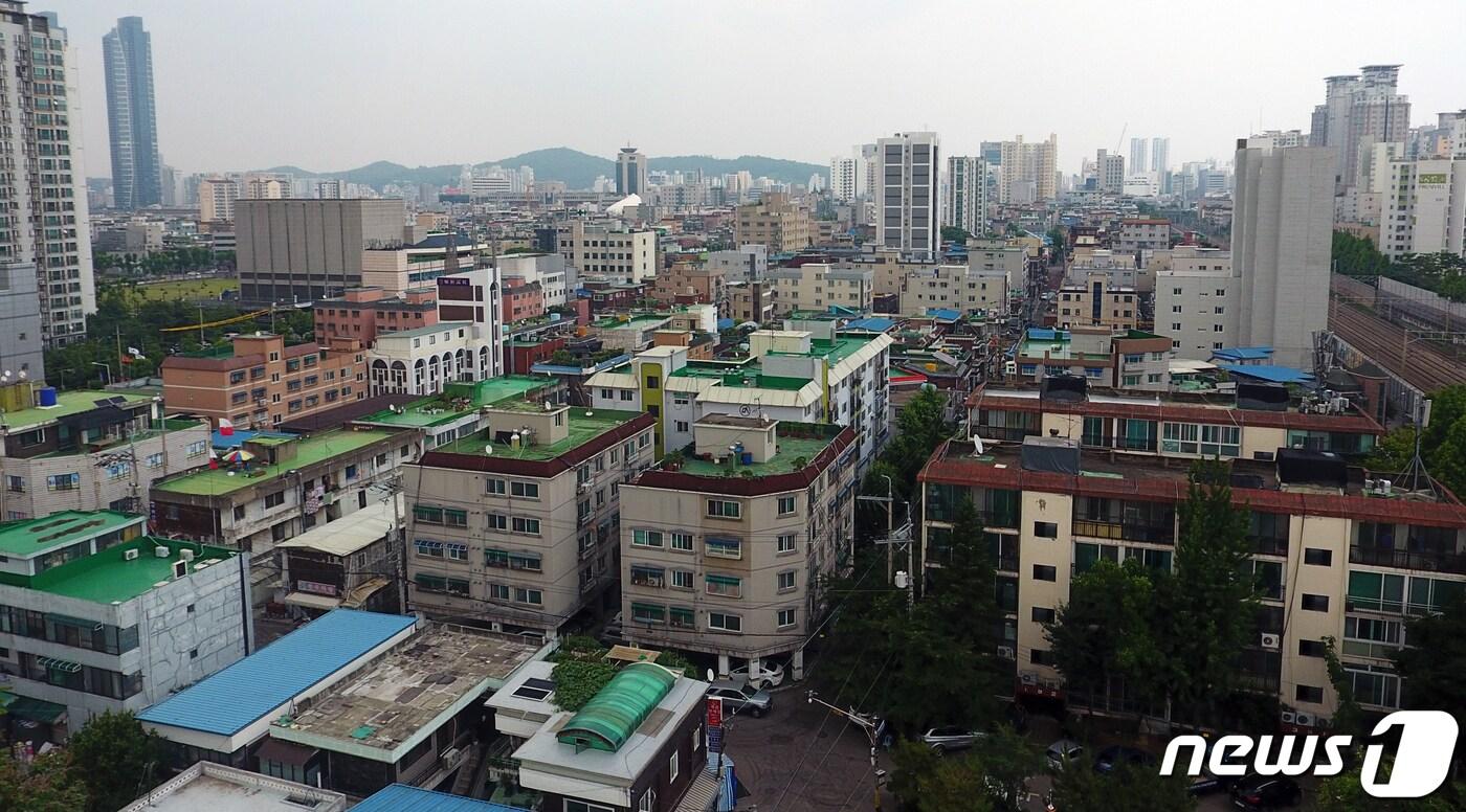 경기 부천시 중동역 인근 역세권의 모습. &#40;사진은 기사 내용과 무관함&#41; / 뉴스1 ⓒ News1