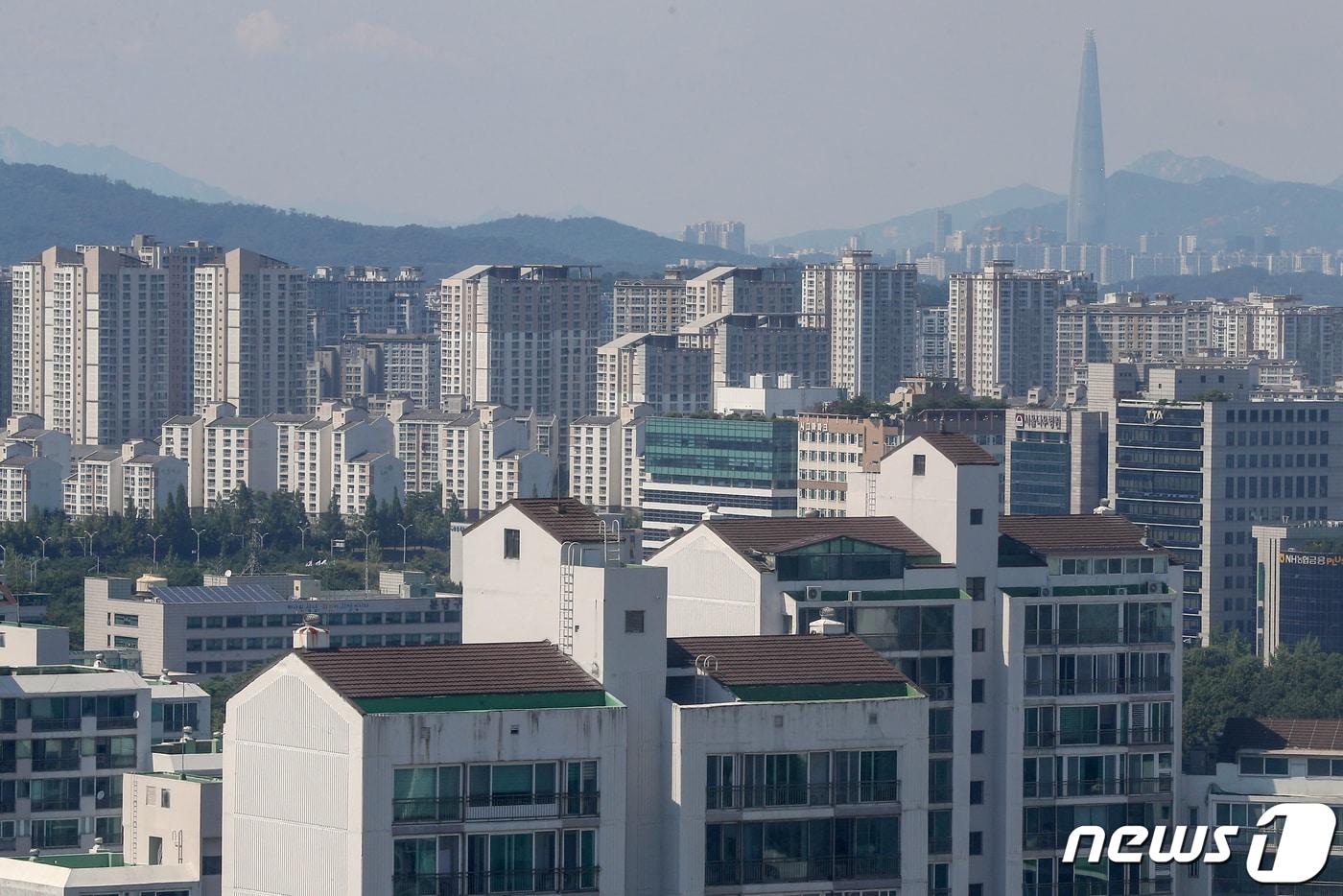 경기 성남시 분당구의 아파트 단지 모습. 2021.7.22/뉴스1 ⓒ News1 민경석 기자