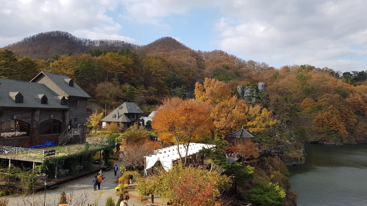 충북 옥천에 자리한 수생식물학습원의 가을 풍경&#40;수생식물학습원 제공&#41;