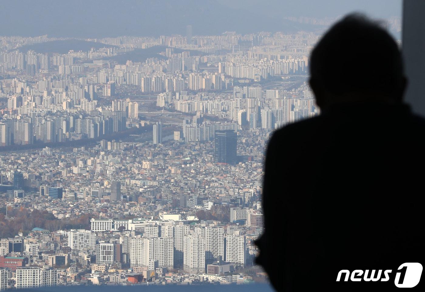  20일 오후 서울 시내 아파트 단지의 모습. 2022.11.20/뉴스1 ⓒ News1 김진환 기자