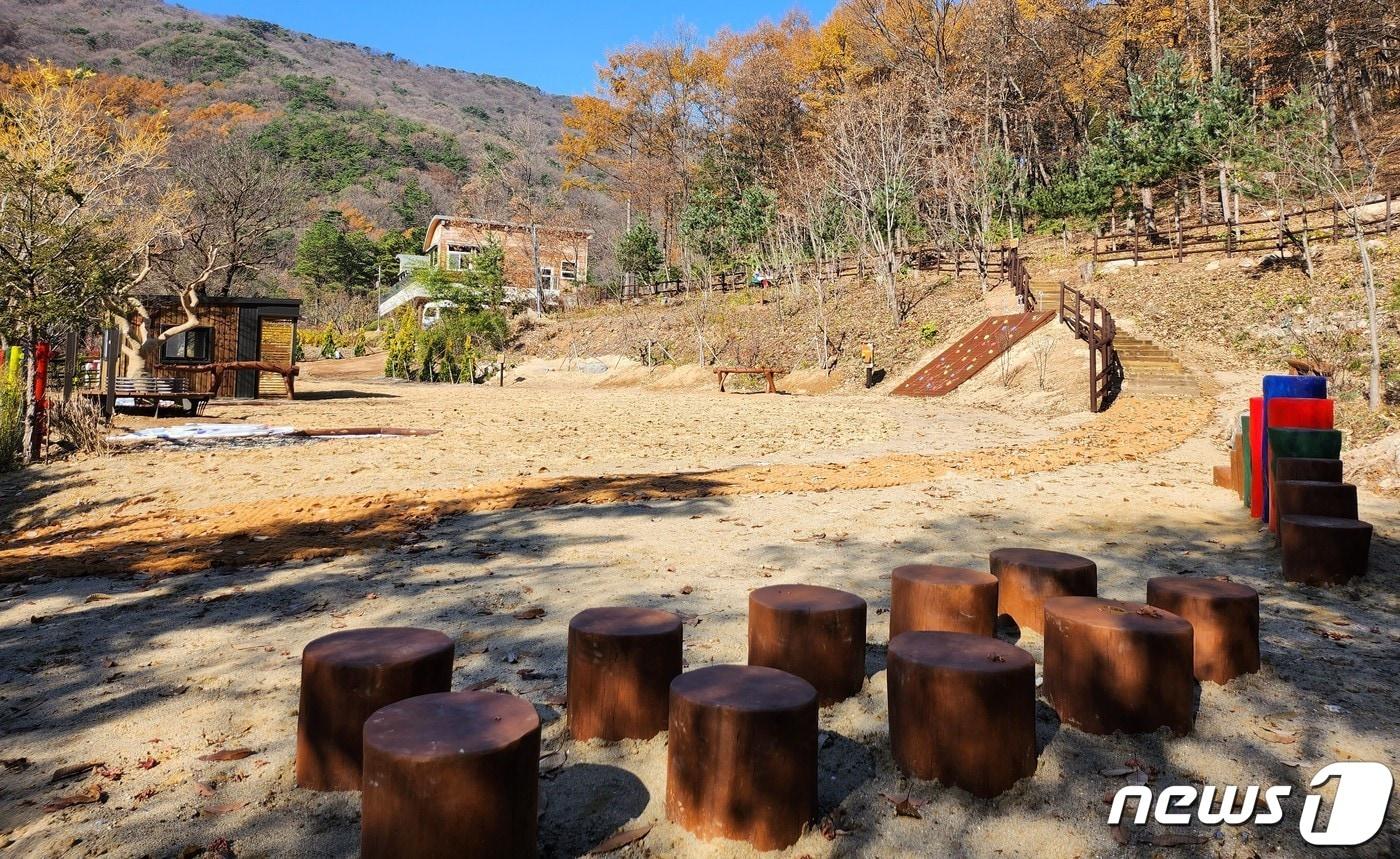 계룡 엄사면 ‘유아숲체험원’ 전경. &#40;계룡시 제공&#41; /뉴스1 