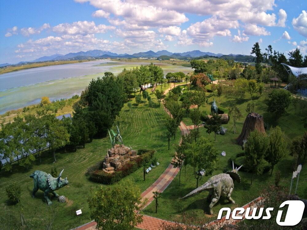 해남공룡박물관 야외공원 모습&#40;해남군 제공&#41;/뉴스1 ⓒ News1 