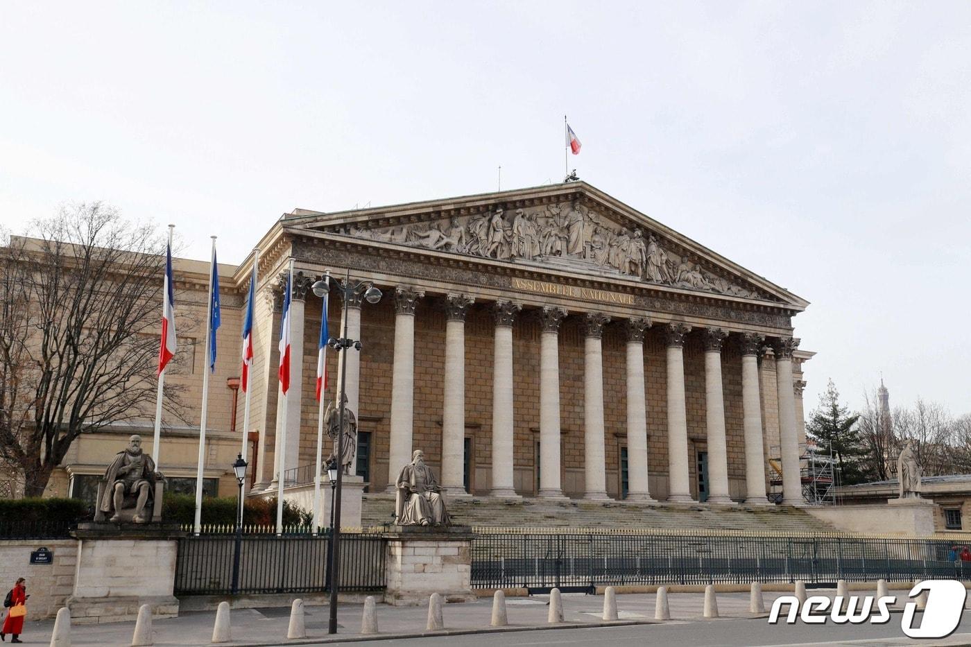 프랑스 국민의회&#40;하원·Assembl&eacute;e nationale&#41; 의사당 전경. ⓒ AFP=뉴스1 ⓒ News1 최서윤 기자