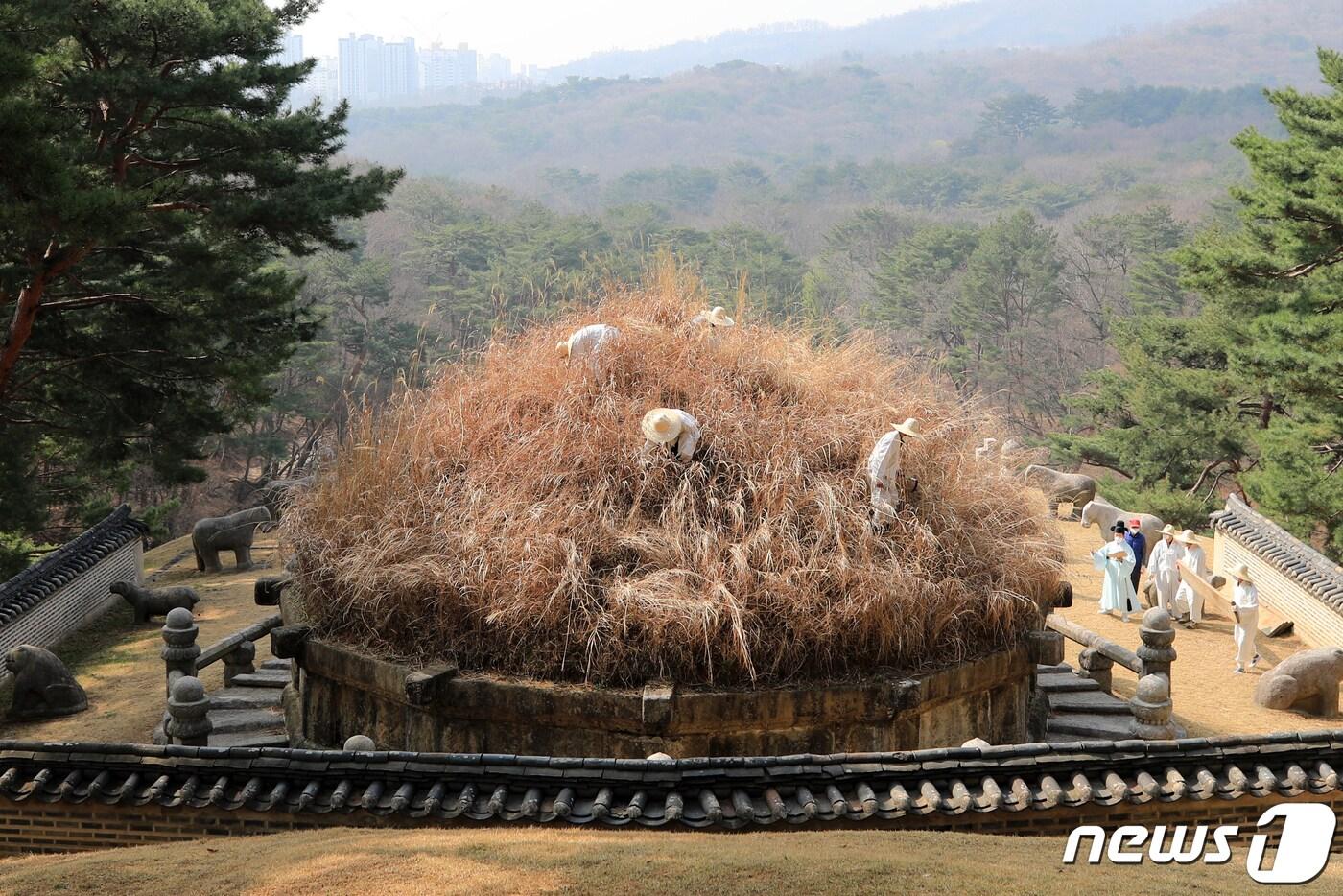  경기 구리시 동구릉 내 건원릉. &#40;뉴스1 DB&#41; 2022.4.6/뉴스1 ⓒ News1 구윤성 기자