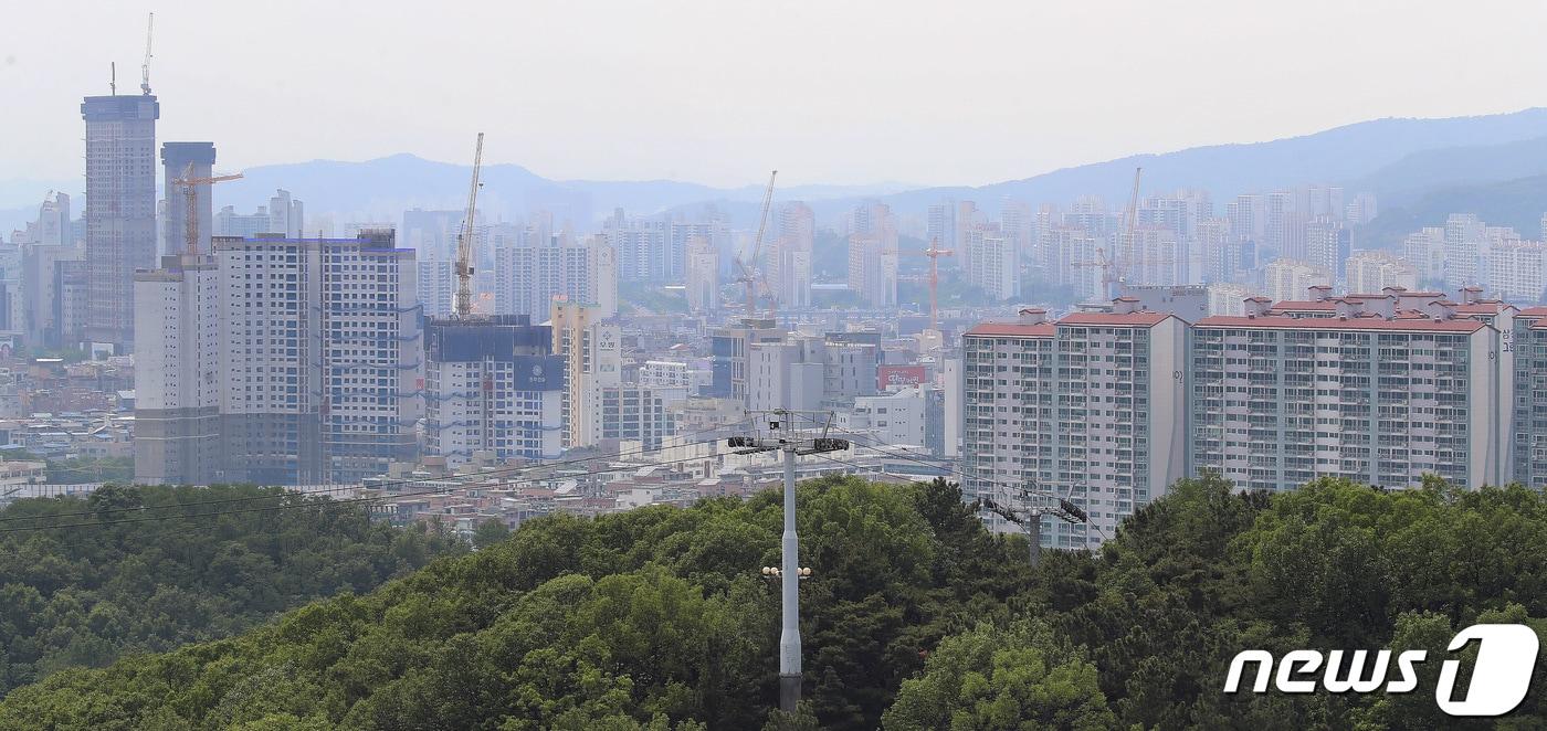 대구 도심 아파트 전경. &#40;뉴스1 DB&#41;