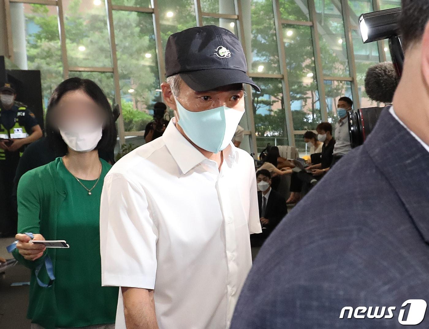 서해 피격 공무원의 형 이래진 씨. 2022.6.28/뉴스1 ⓒ News1 이성철 기자