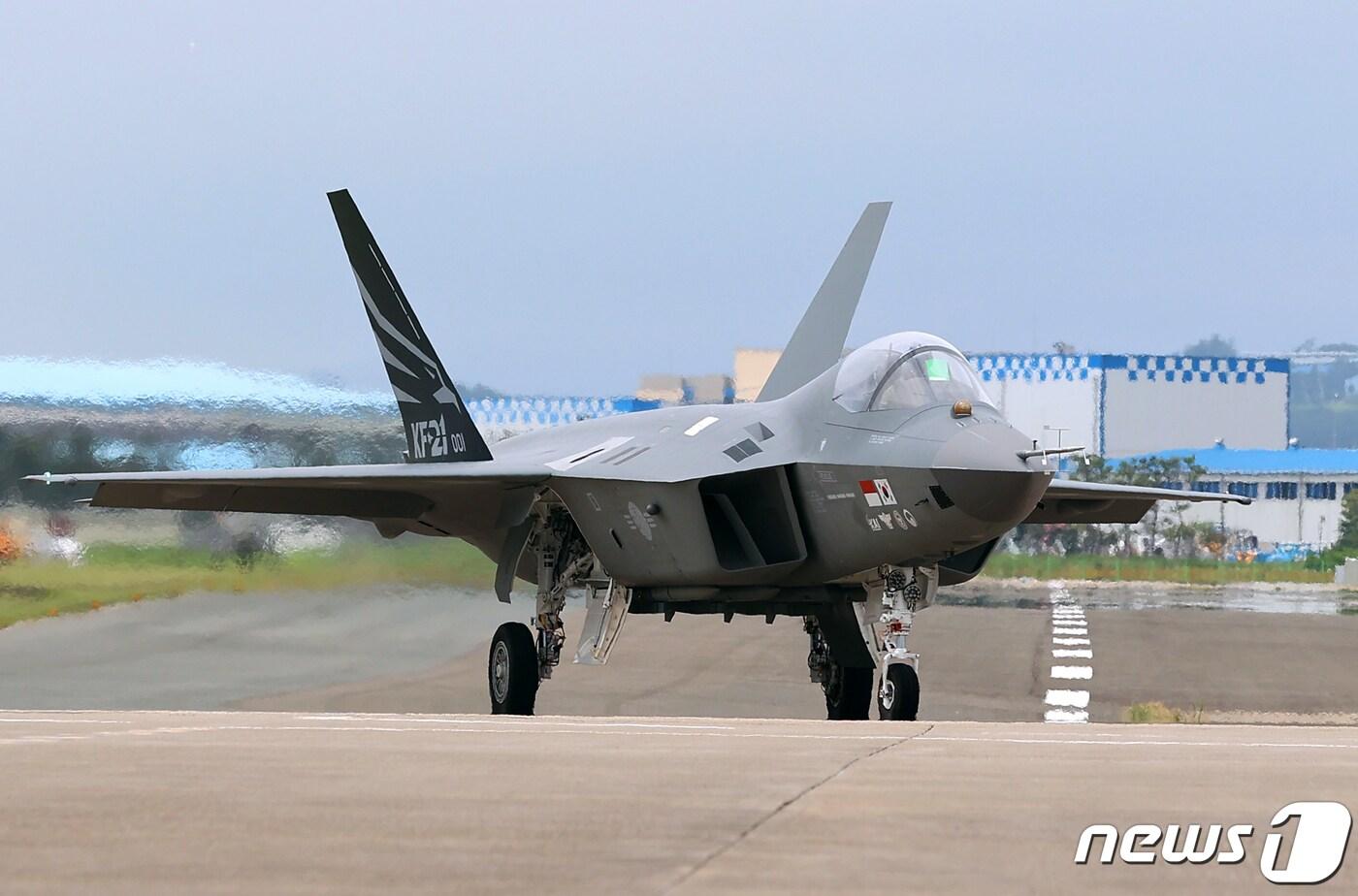 한국항공우주산업 KAI&#41;의  차세대 한국형 전투기 KF-21 1호기./뉴스1 ⓒ News1 사진공동취재단