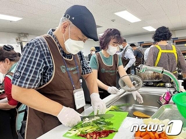 상계 &#39;주방장이 떴다&#39; 행사 모습&#40;노원구제공&#41;ⓒ 뉴스1