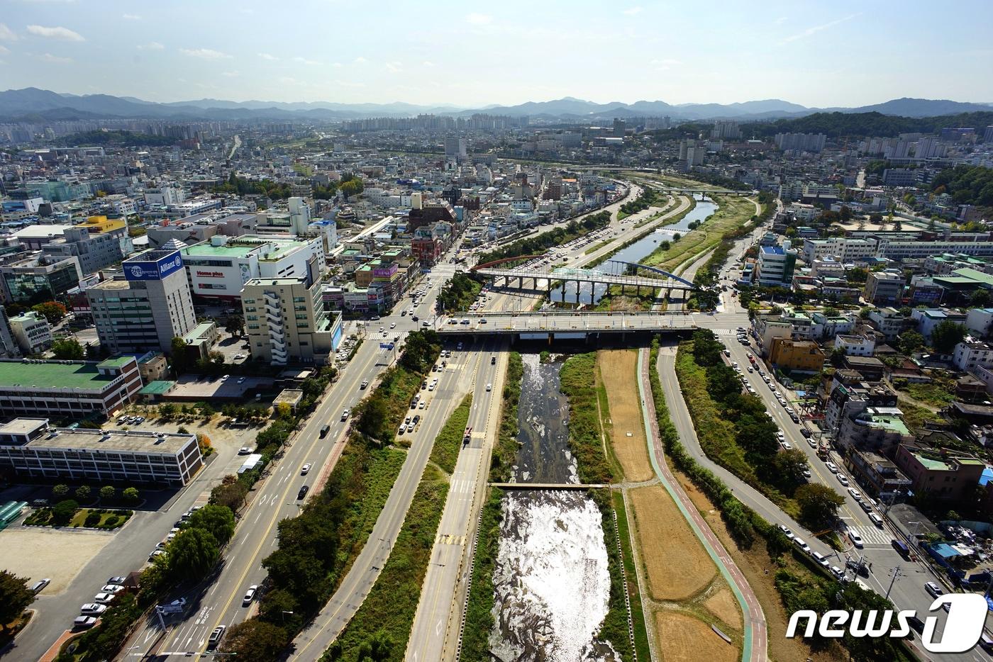 충북 청주시 전경./뉴스1