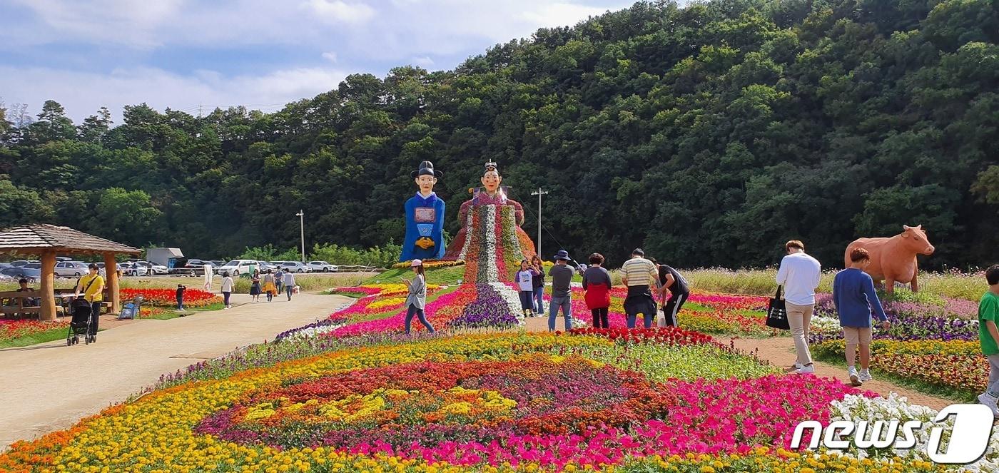 2019년 당시 열린 충북 청주시의 지역 대표 축제인 &#39;청원생명축제&#39; 행사 모습.&#40;청주시 제공&#41;.2022.9.1/뉴스1