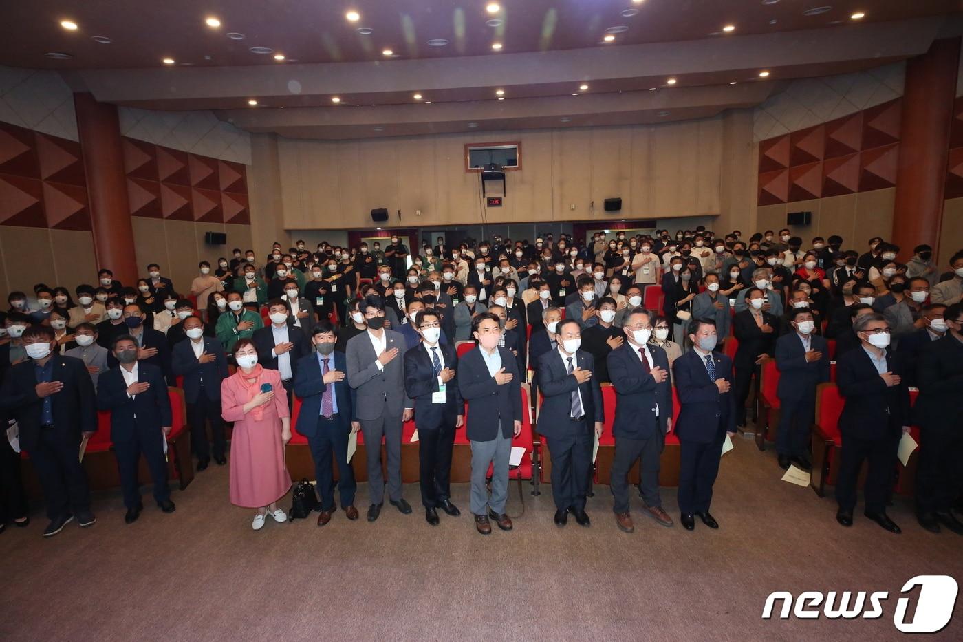 29일 양구 문화복지센터에서 열린 ‘제54회 강원도4-H경진대회! 청년농부 페스타’&#40;도농업기술원 제공&#41;