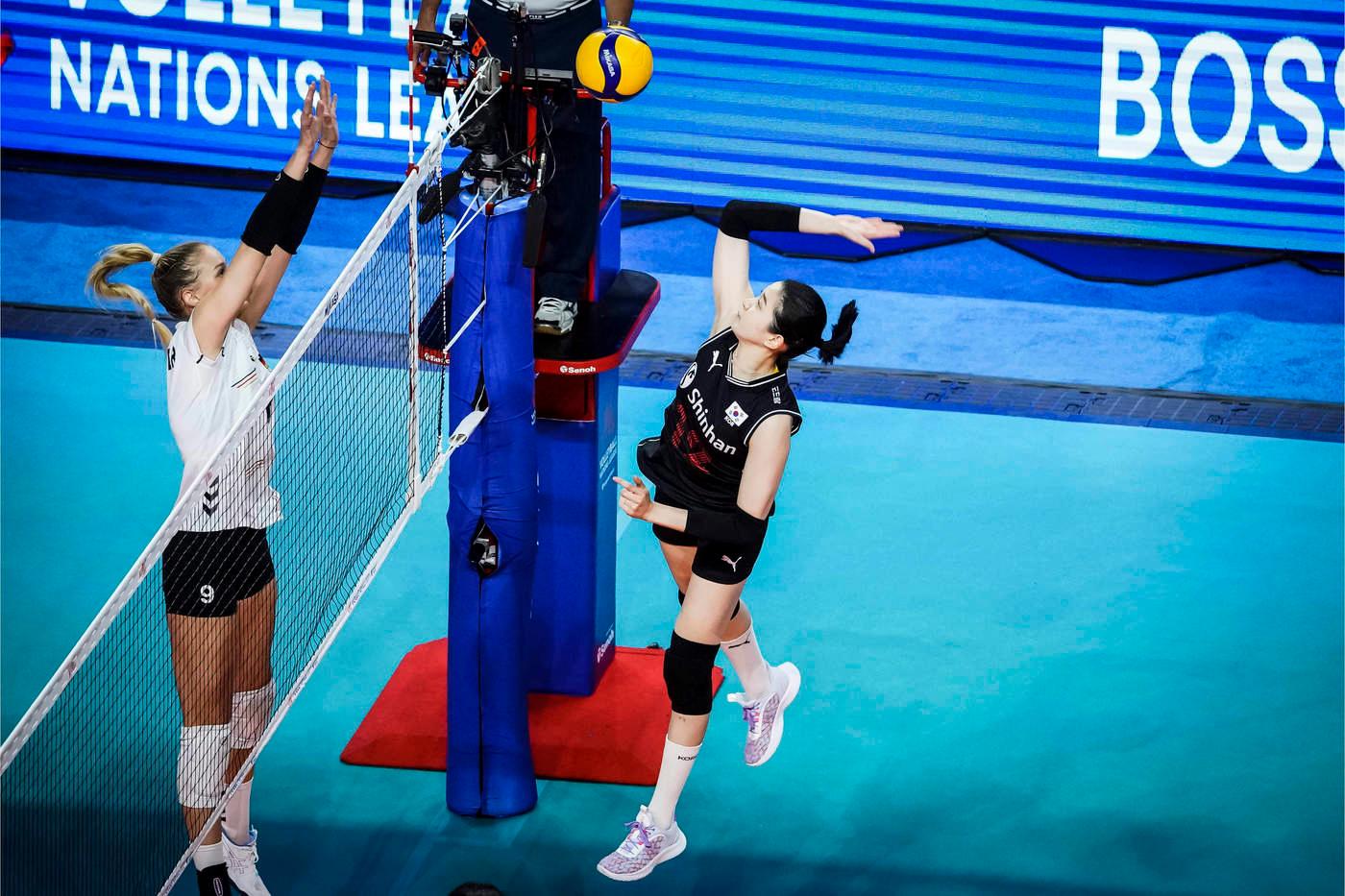 세계선수권에 나서는 여자 배구대표팀 미들블로커 이다현 &#40;FIVB 홈페이지 캡처&#41;