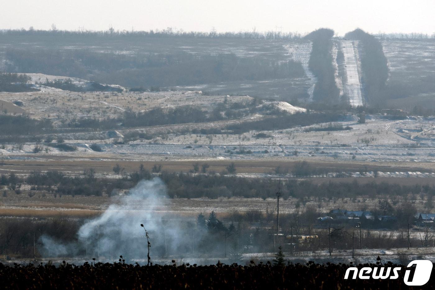 우크라이나 돈바스 지역. ⓒ 로이터=뉴스1 ⓒ News1 권진영 기자