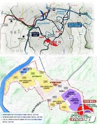 평촌산단 수소연료전지발전소 위치도 ⓒ News1 김경훈 기자