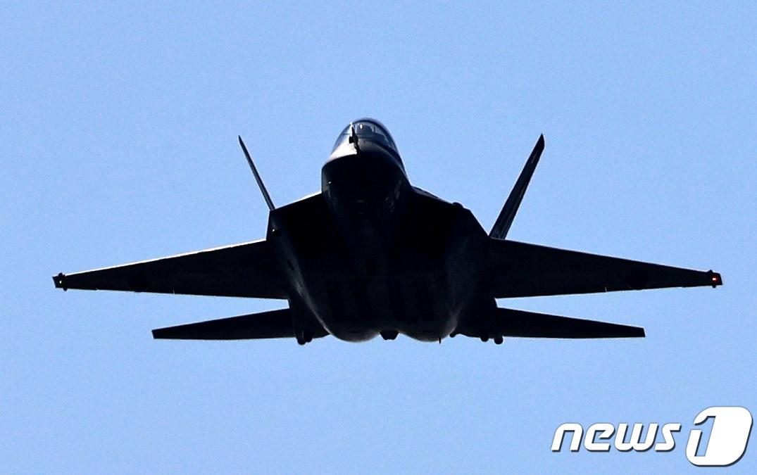 한국형 전투기 KF-21 &#39;보라매&#39;&lt;자료사진&gt; 2023.10.17/뉴스1 ⓒ News1 구윤성 기자