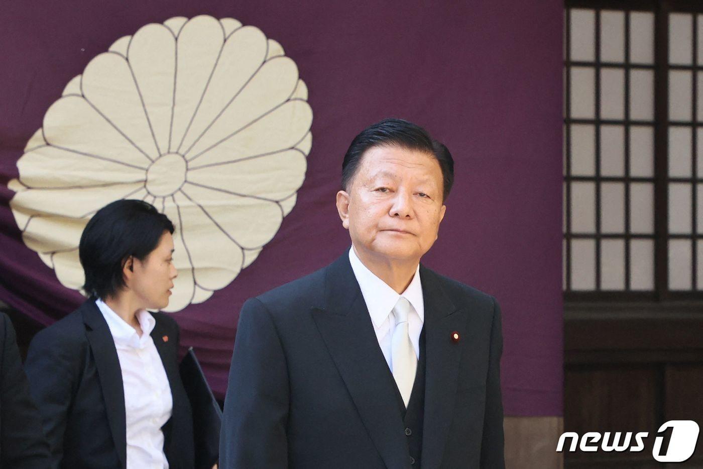 신도 요시타카 일본 경제재생담당상/ⓒ AFP=뉴스1