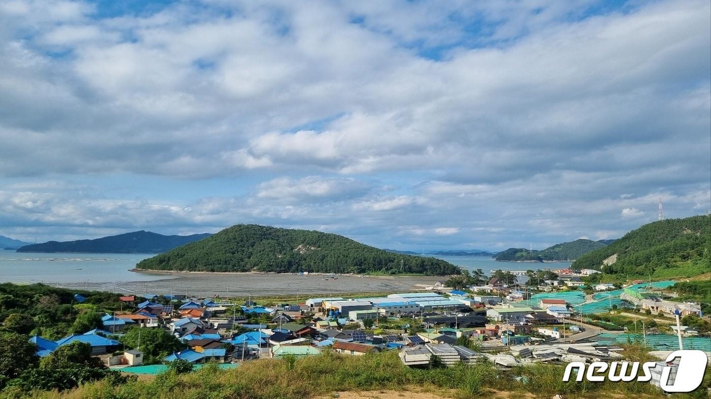 재해예방사업 선정된 완도 금일읍 동송마을 &#40;완도군 제공&#41;/뉴스1 