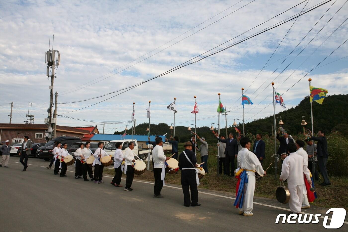 삼별초 북놀이&#40;진도군 제공&#41;/뉴스1 