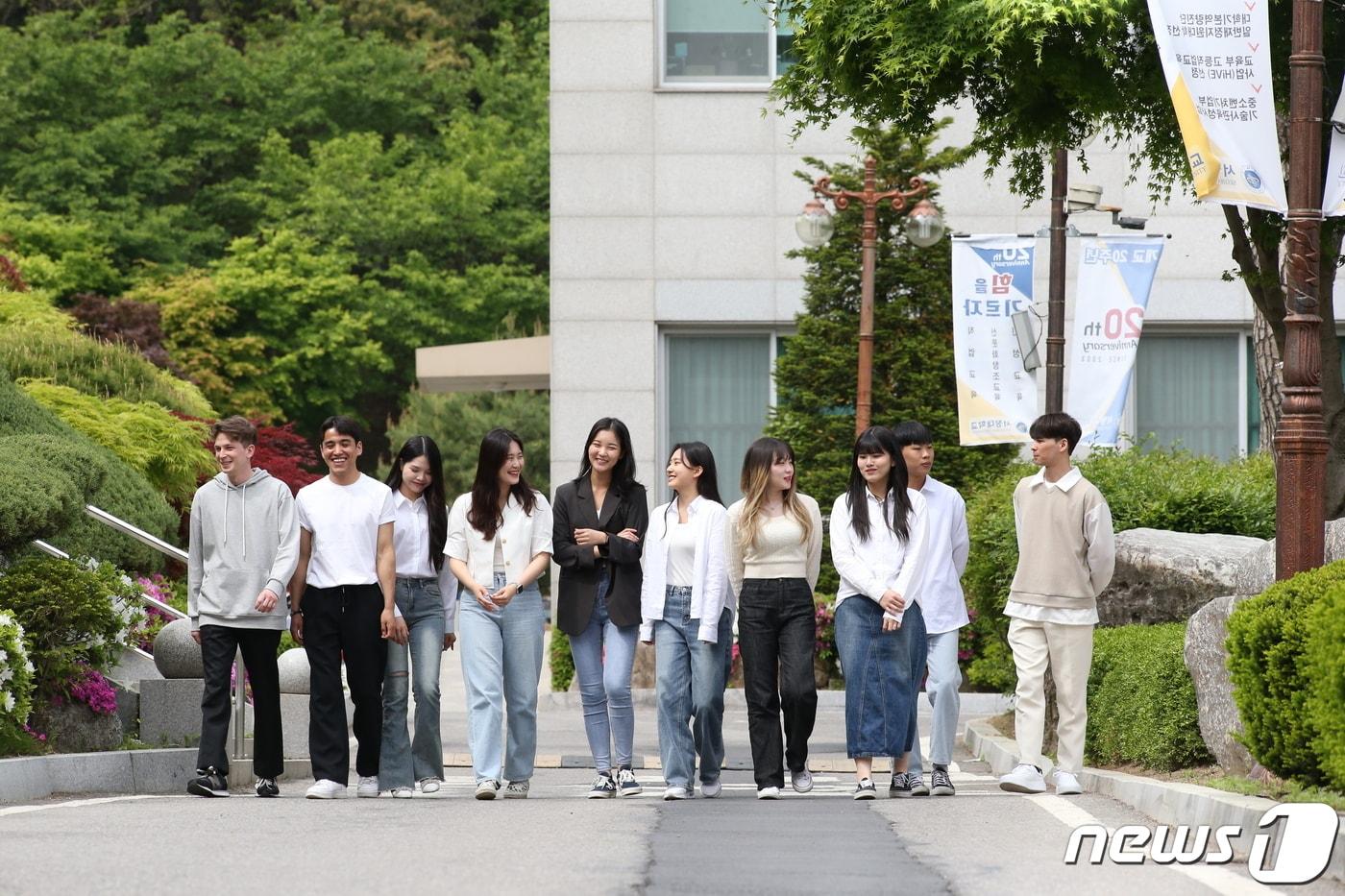 서정대학교 학생들 &#40;사진제공=서정대학&#41;