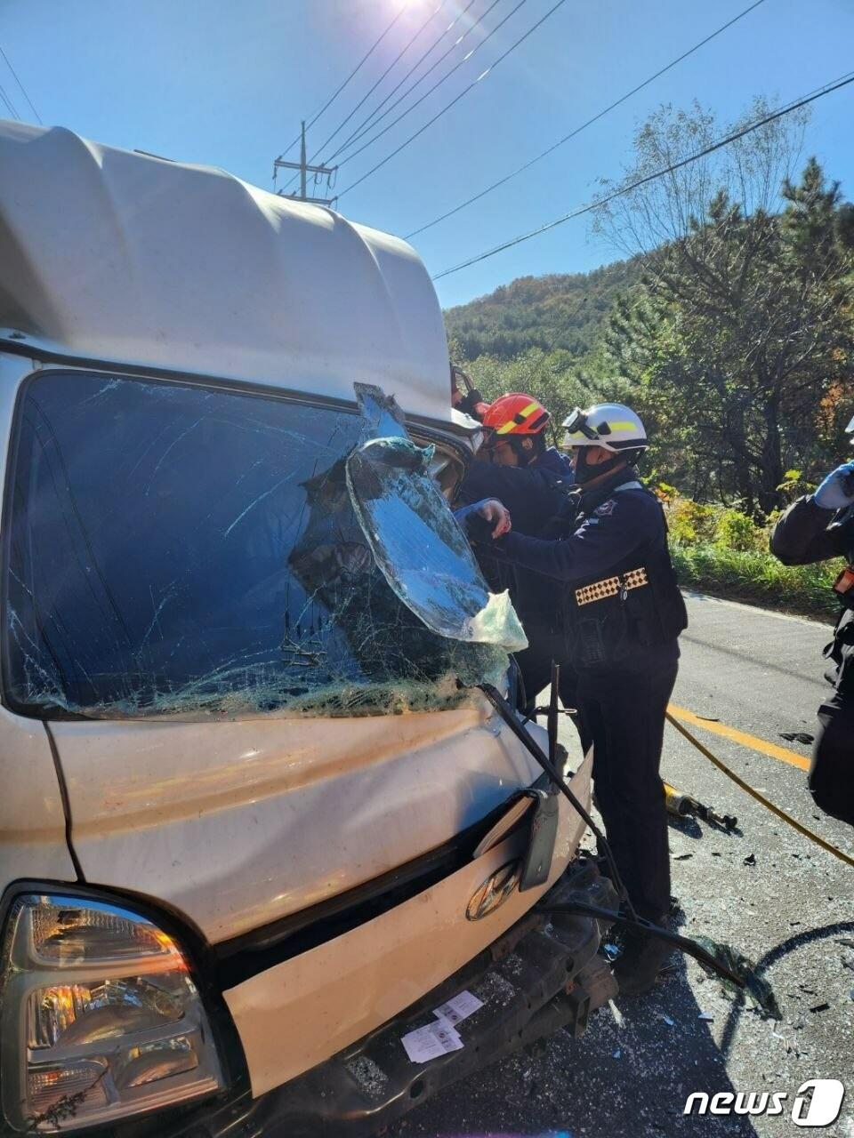 사고 현장.&#40;경기도소방재난본부 제공&#41;