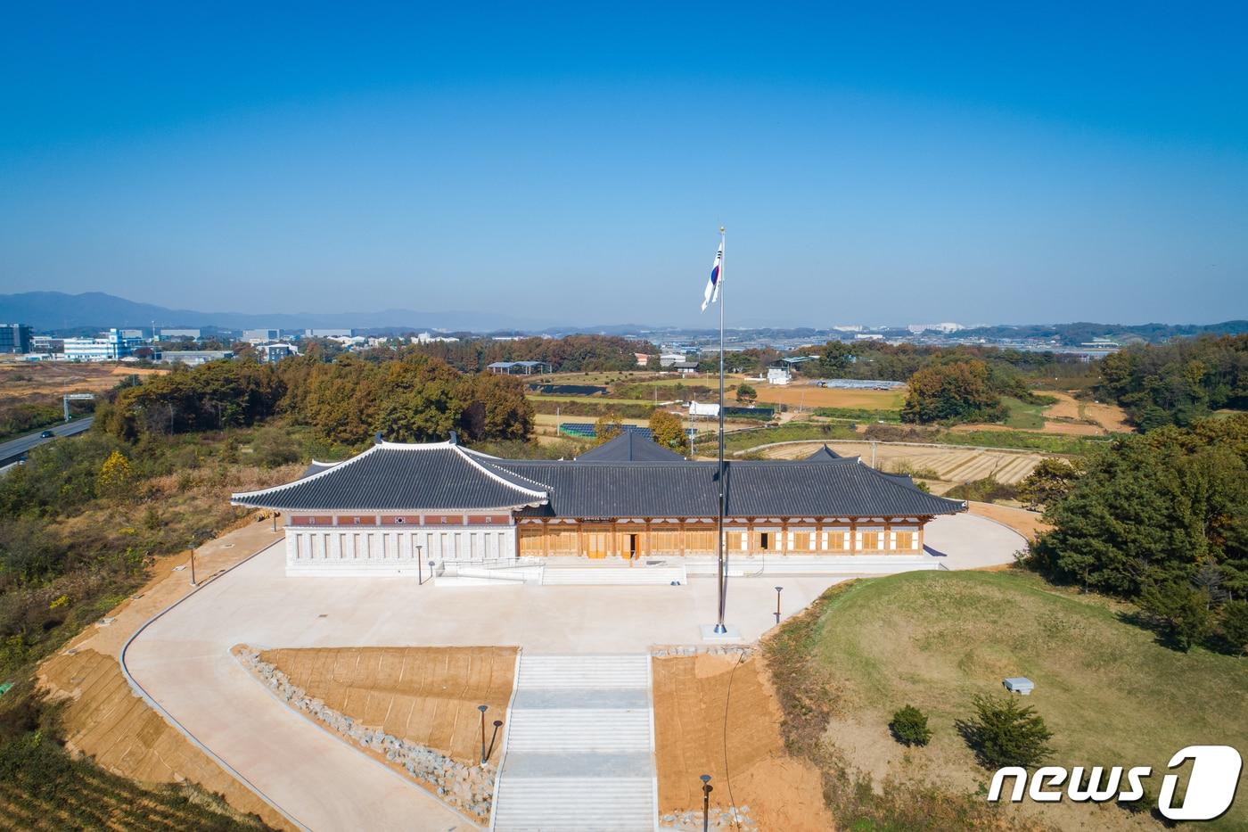 보재 이상설 선생 기념관 전경.&#40;진천군 제공&#41;/뉴스1