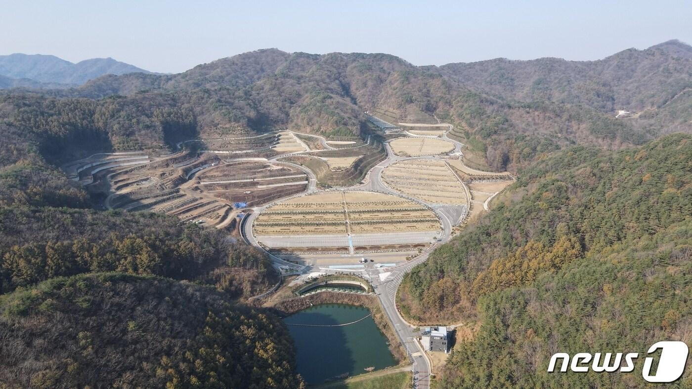 전북 완주군 화산면에 소재한 &#40;재&#41;호정공원,/뉴스1