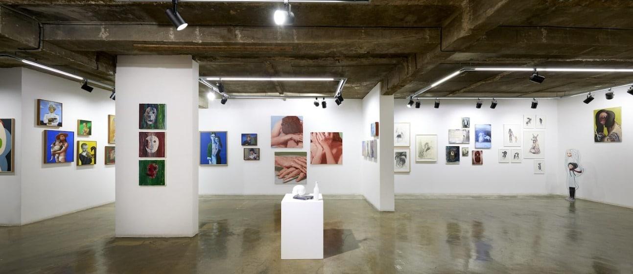 초이앤초이에서 열리고 있는 &#39;휴먼&#39;展 전경. 초이앤초이 제공.